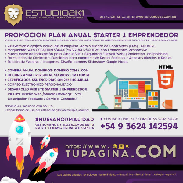 DISEÑO WEB STARTER X1 Emprendimiento - Image 2